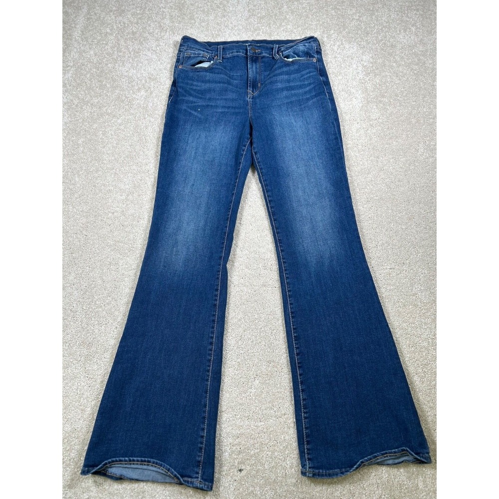 Old Navy Womens Size 30X32 Flare High Rise‎ Blue Jeans